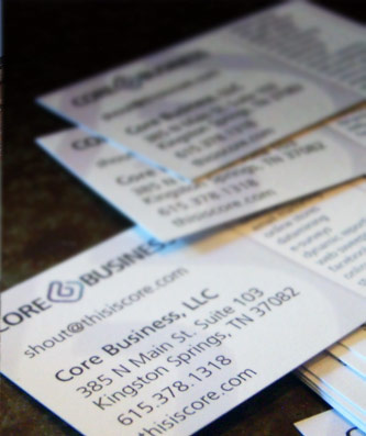 Core Business Cards
